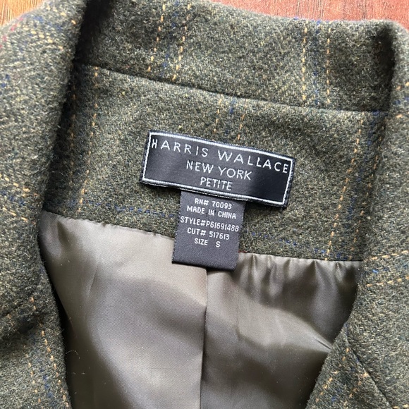 Harris Wallace multicolored Tweed Blazer Women’s Size S Fall Business Casual - Picture 8 of 8